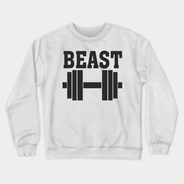 Beast Crewneck Sweatshirt by jopett